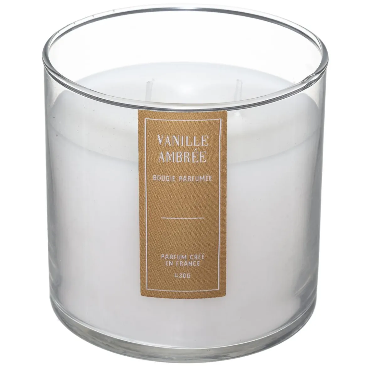 BOUGIE PARFUMEE VERRE SILI ROSE 430G