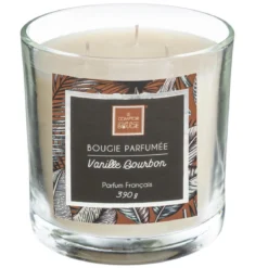 BOUGIE PARFUMEE VERRE VANILLE LOYS 390G