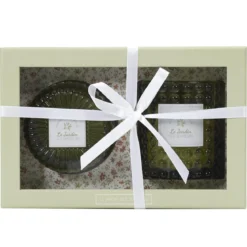 BOUGIE PARFUMEE X2 PIECES COFFRET JARDIN