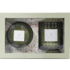 BOUGIE PARFUMEE X2 PIECES COFFRET JARDIN