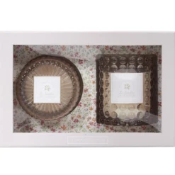 BOUGIE PARFUMEE X2 PIECES COFFRET JARDIN