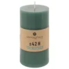 BOUGIE RONDE HUGO VERT 7X13CM