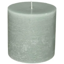 BOUGIE RONDE RUSTIC EUCALYPTUS 10X10CM