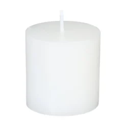 BOUGIE VOTIVE OLIA BLANC D.4.5CM X4 PIECES