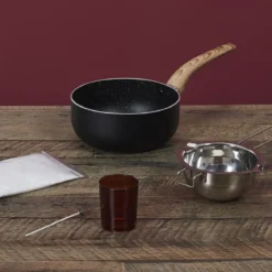 BOUGIE X2 COFFRET A CONFECTIONNER CIRE SOJA