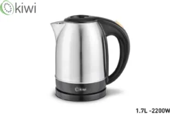 BOUILLOIRE INOX 1.7L