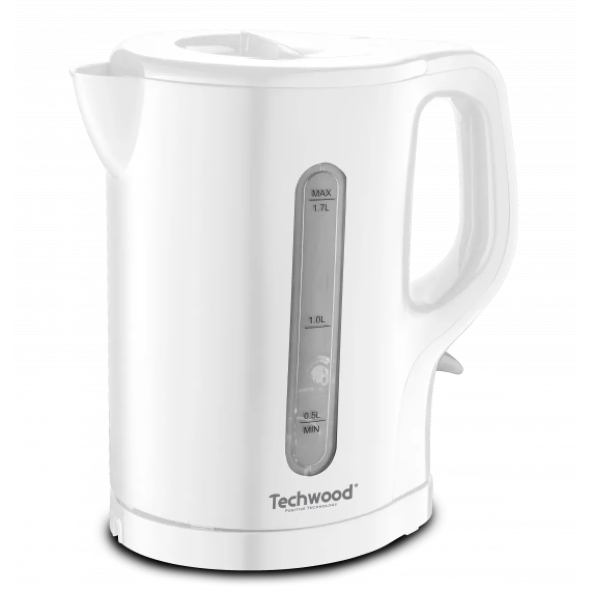 BOUILLOIRE PLASTIQUE BLANC 1.7L