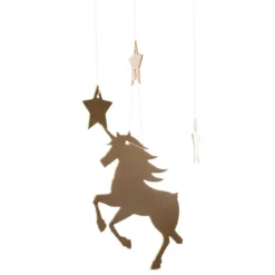 BOULE PAPIER D.35CM LICORNE