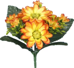 BOUQUET BUISSON MARGUERITES H22CM