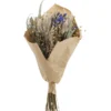 BOUQUET FLEURS SECHEES PAPIER KRAFT H.40CM