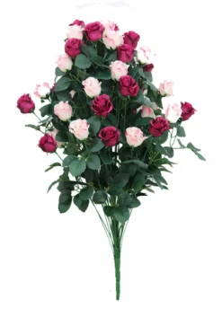 BOUQUET HAUT DE 48 ROSES H.70CM