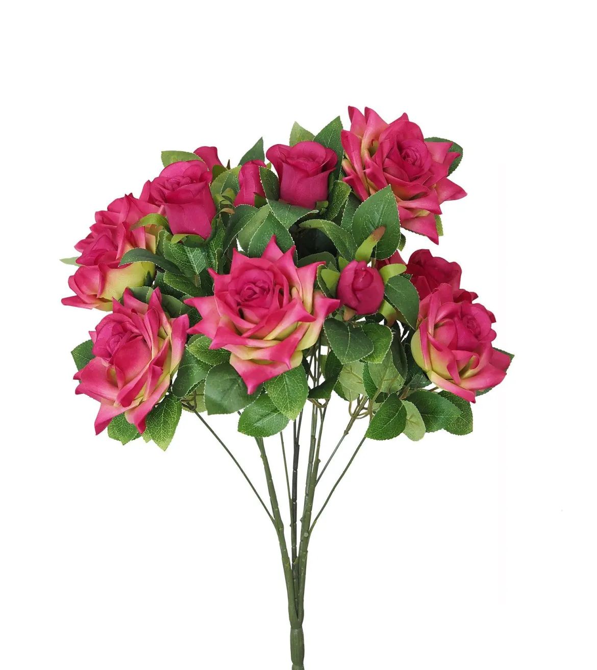 BOUQUET ROSES H.58CM ROUGE