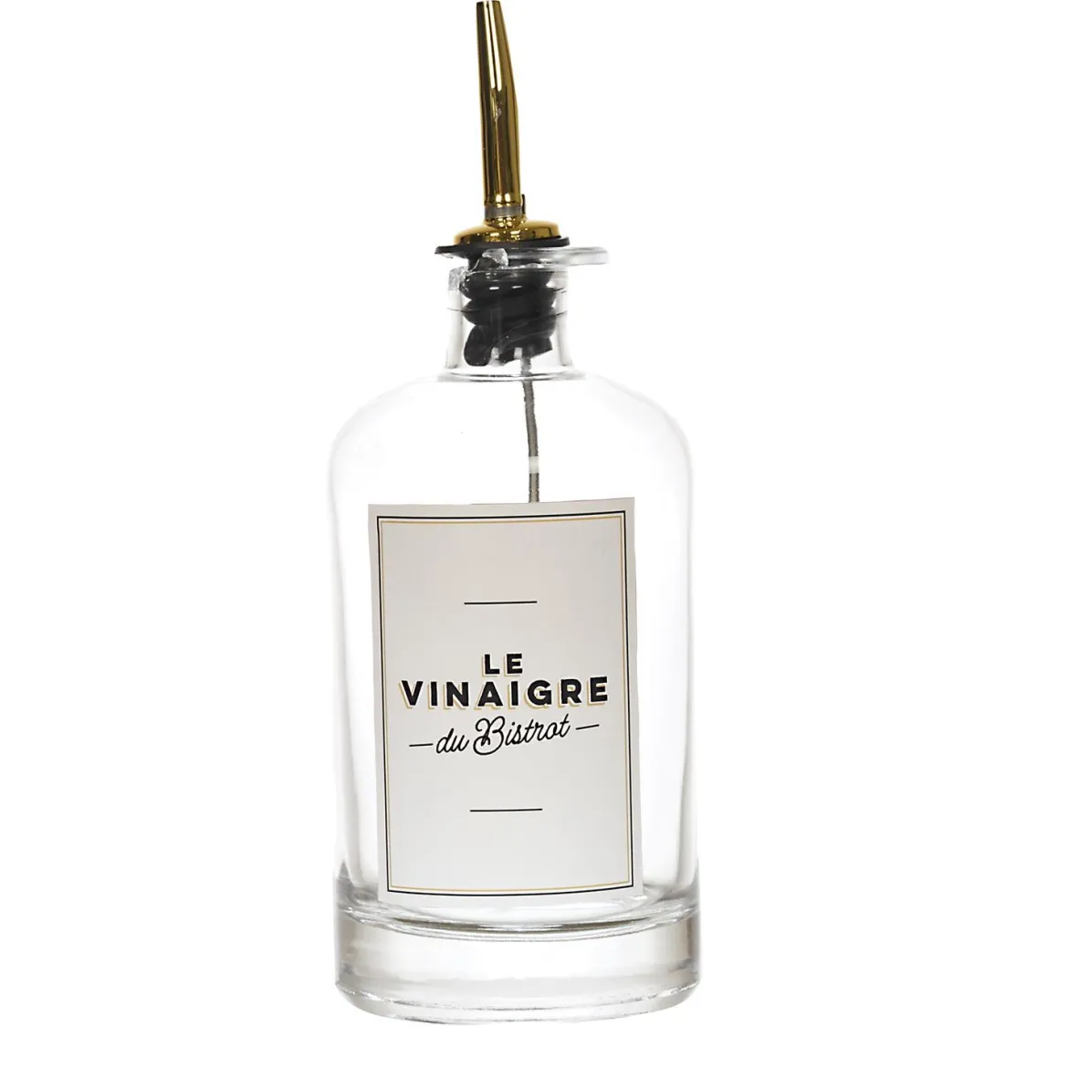 BOUTEILLE HUILE VINAIGRE ETIQUETTE BISTROT 50CL