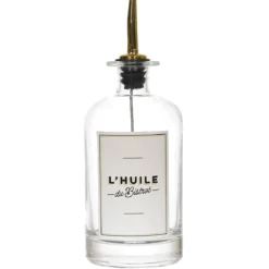 BOUTEILLE HUILE VINAIGRE ETIQUETTE BISTROT 50CL