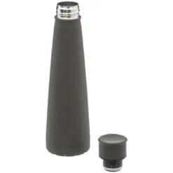 BOUTEILLE ISOTHERME CONIQUE 0.45L CHARBON MODE
