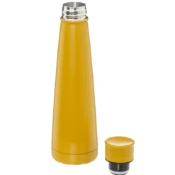 BOUTEILLE ISOTHERME CONIQUE 0.45L MOUTARDE MODE