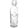 BOUTEILLE 1.1L VERRE TRANSPARENT STRIEE