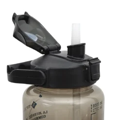 BOUTEILLE MOTIVATION TRANSPARENTE NOIRE 2L M6