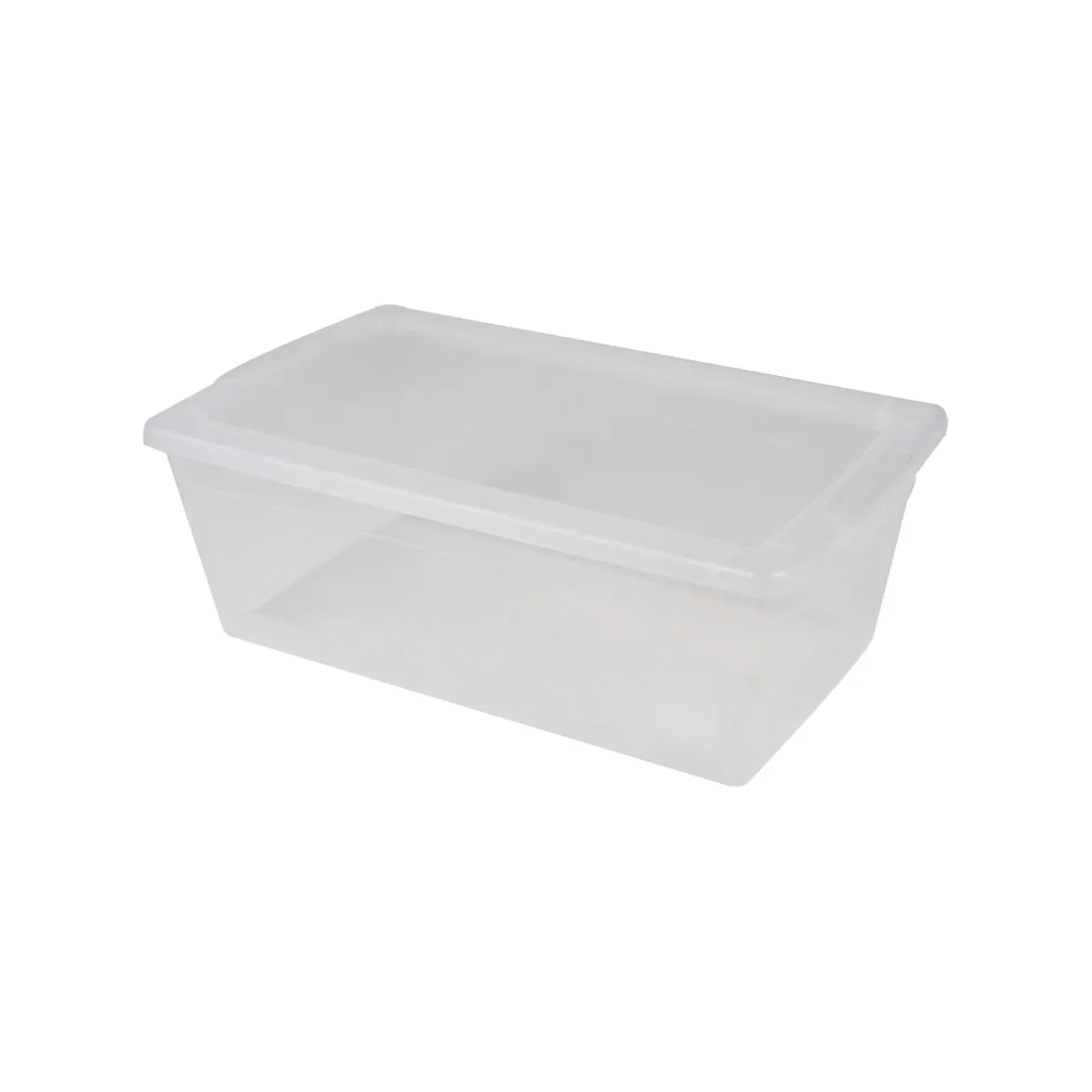 BOX CLIP STORE 6L PLASTIQUE D.34X21X12CM TRANSPARENT