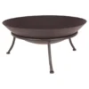 BRASERO SUR PIEDS FER FONTE 47X21CM