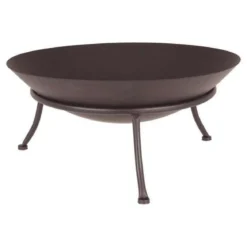 BRASERO SUR PIEDS FER FONTE 47X21CM