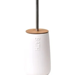 BROSSE DOLOMITE RONDE BATH BLANC BAMBOU