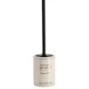 BROSSE DOLOMITE TIGE INOX IMPRIME NEO RETRO BLANC