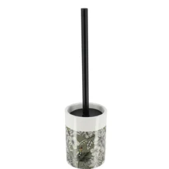 BROSSE DOLOMITE TIGE INOX NOIR IMPRIME JUNGLE FEVER KAKI