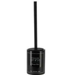 BROSSE DOLOMITE TIGE INOX IMPRIME NEO RETRO NOIR