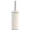 BROSSE WC CARRE METAL BLANC