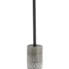 BROSSE WC CIMENT GRIS