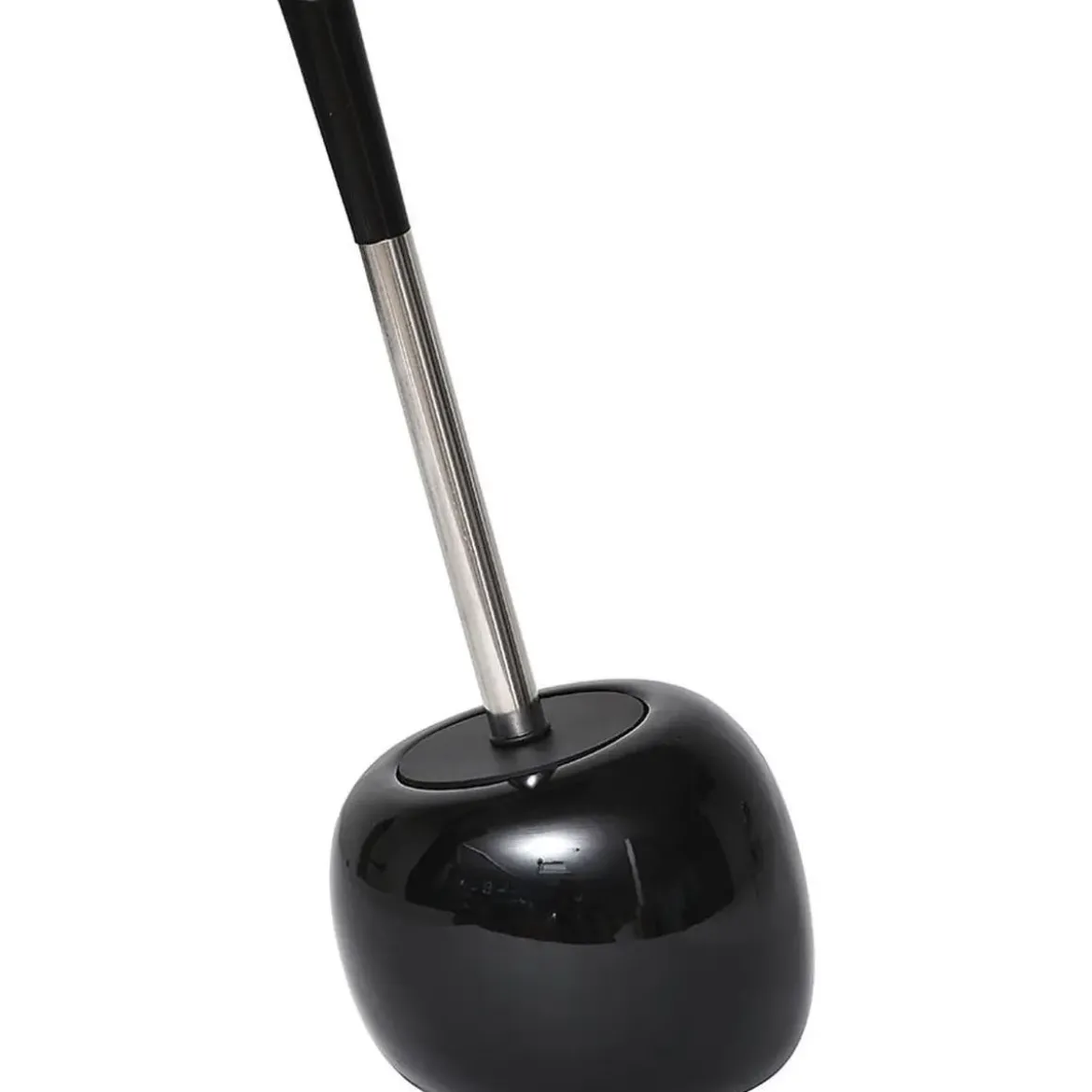 BROSSE WC GRES FORME GALET NOIR