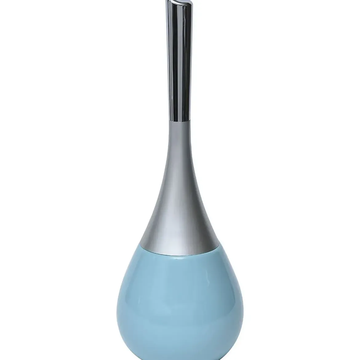 BROSSE WC GRES FORME GOUTTE D EAU VERT D EAU
