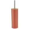 BROSSE WC METAL COUVERCLE BAMBOU TERRACOTTA