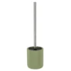 BROSSE WC POLYRESINE STRIEE KAKI
