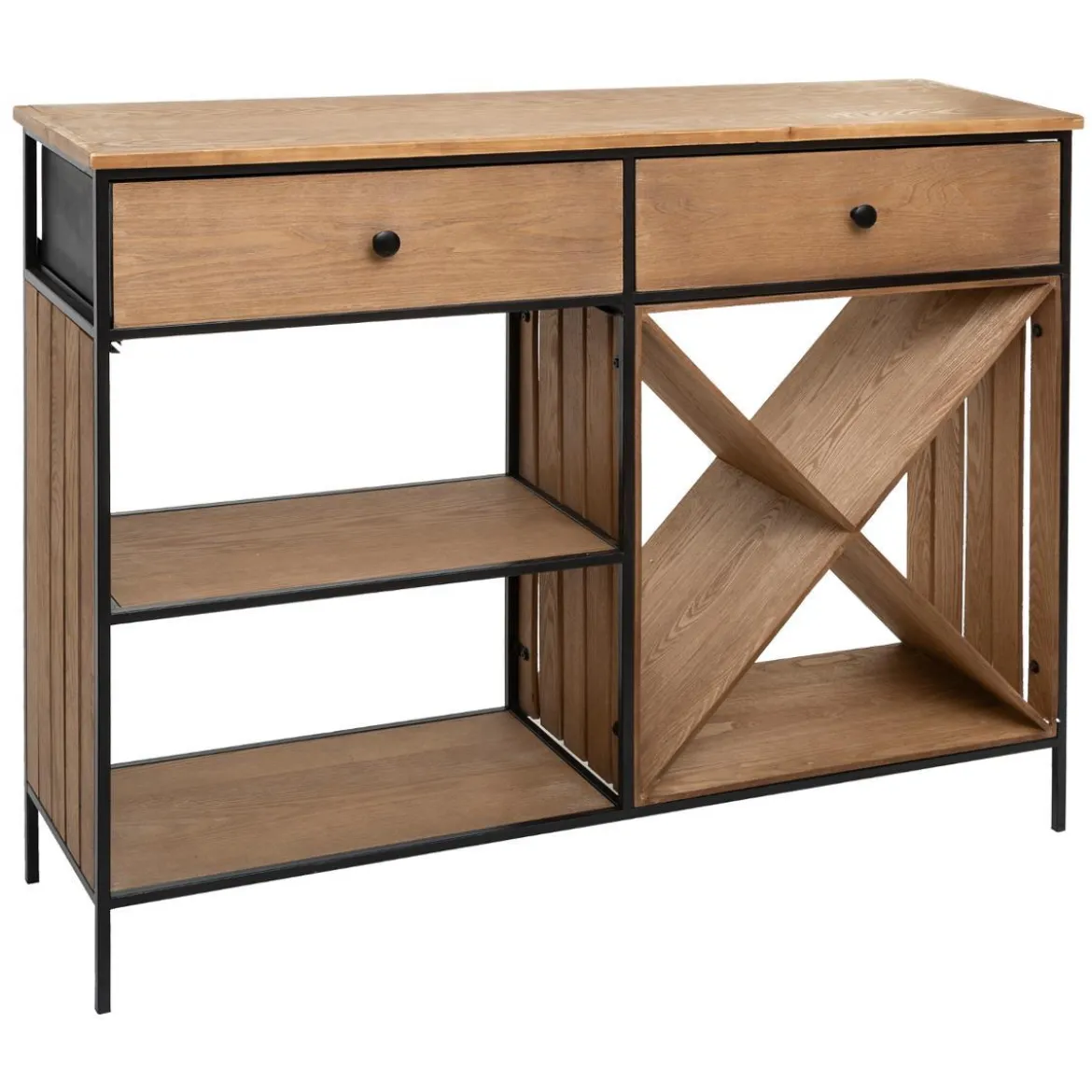 BUFFET PORTE BOUTEILLE BAKOS D.118X32X94CM