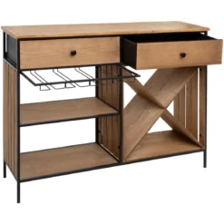 BUFFET PORTE BOUTEILLE BAKOS D.118X32X94CM