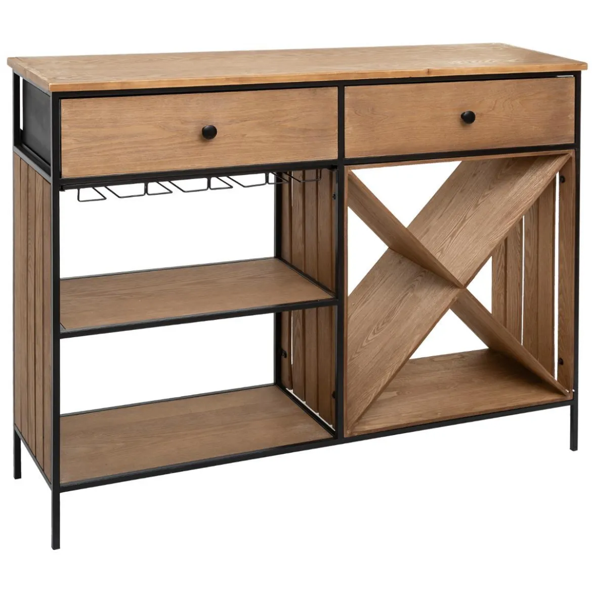 BUFFET PORTE BOUTEILLE BAKOS D.118X32X94CM