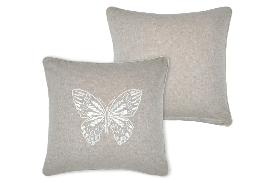BUTINE COUSSIN 40X40CM NATUREL