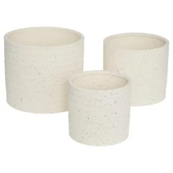 CACHE POT CERAMIQUE ELLY H.19CM