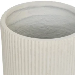 CACHE POT MAGNESIE ELENE BLANC TAILLE M
