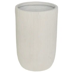 CACHE POT MAGNESIE ELENE BLANC TAILLE M
