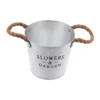 CACHE POT METAL CHARME 16X12X14CM