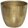 CACHEPOT METAL OASIS D.18CM