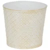CACHE POT METAL TINO H.22CM