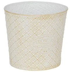 CACHE POT METAL TINO H.22CM