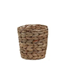 CACHE POT PANIER SAULE 17.5X17.5CM