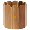 CACHE POT PETALE THE FLORAL COLLECTION ACACIA D.18X18CM