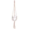 CACHE POT VERRE ET JUTE NOMADE D.10.5CM