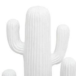 CACTUS DECO EXTERIEUR RODRIGO BLANC H.57CM